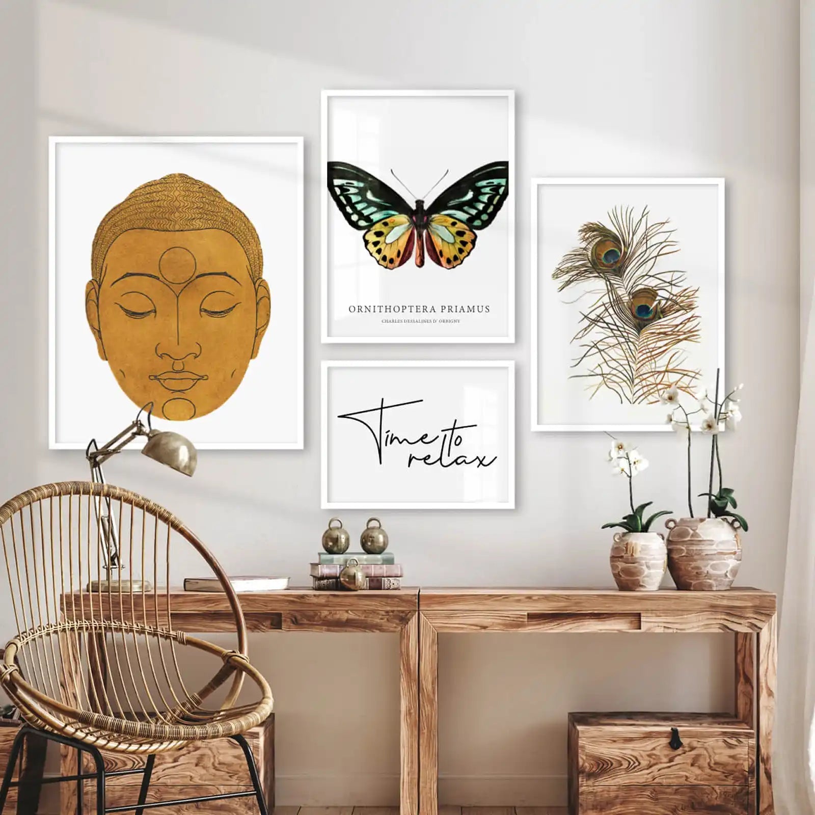 Lettering Time to Poster