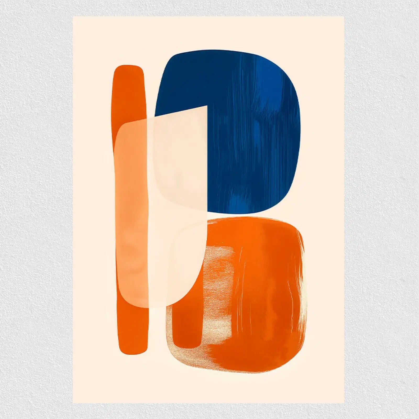 Abstraction Solar Forms Poster