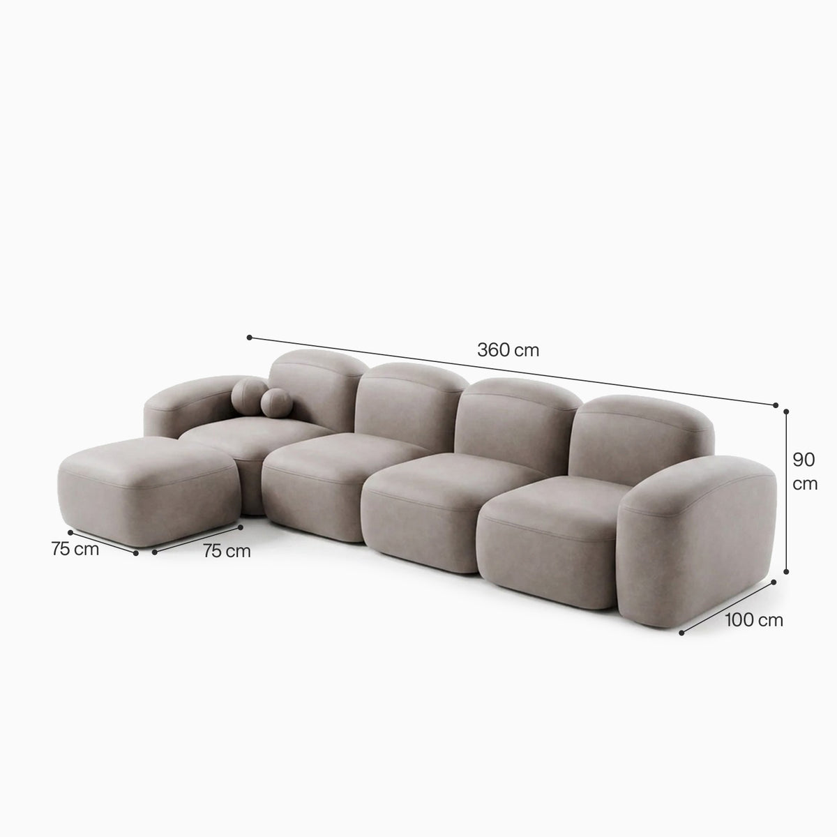 Freedom 4-Seater Modular Sofa image