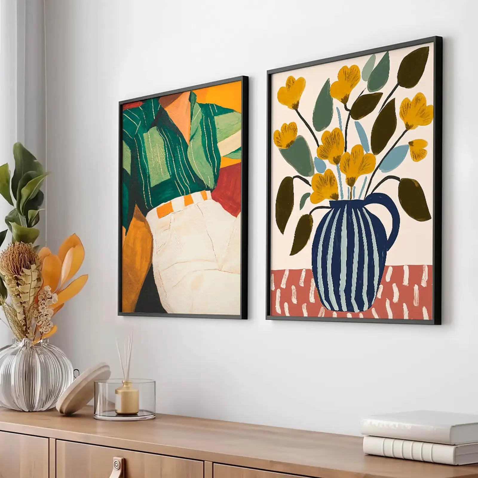 ملصق الزهور المتفتحة image