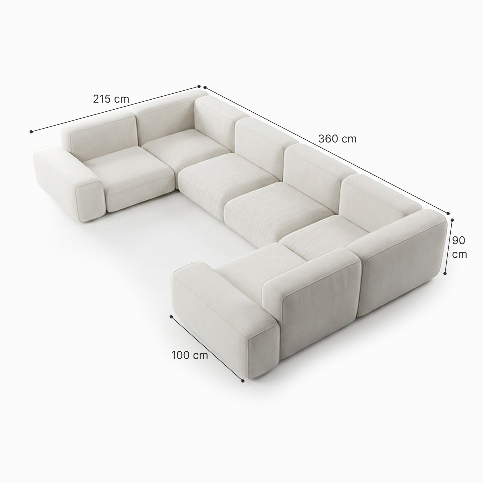 Ava 6-Seater Modular Sofa image