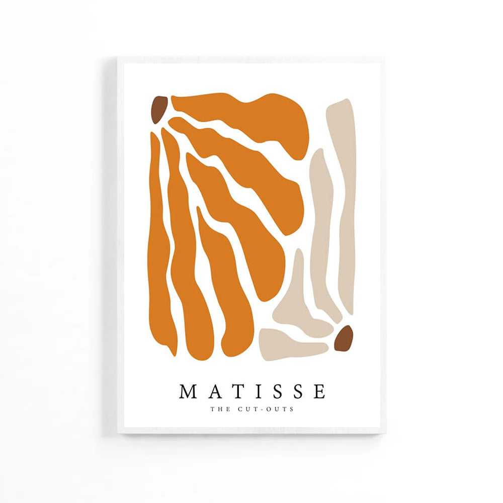 Плакат «Оранжевое настроение» Матисса image
