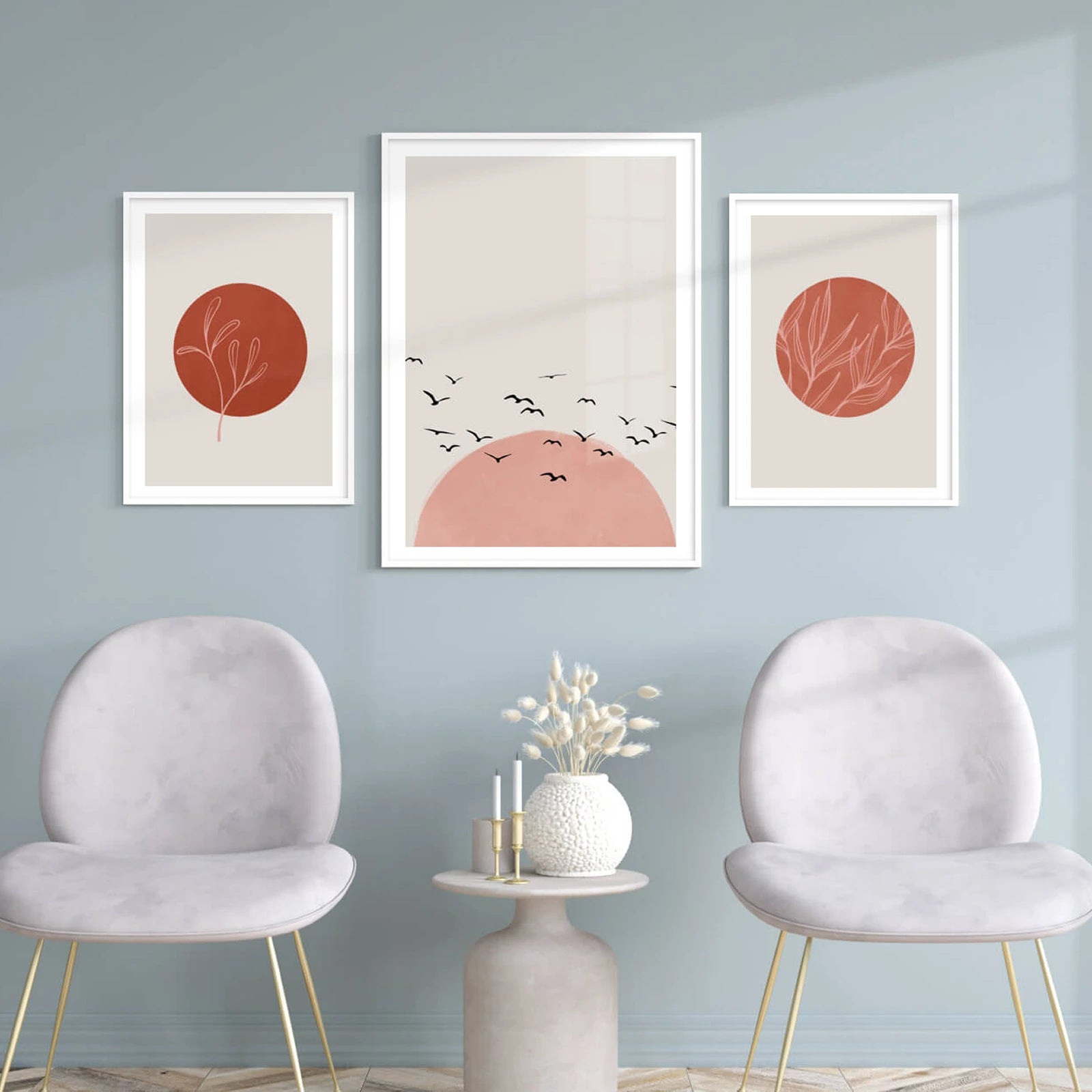 Wings at Sunset Poster