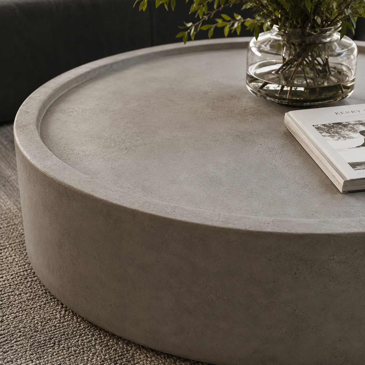 Rocky Concrete Coffee Table image