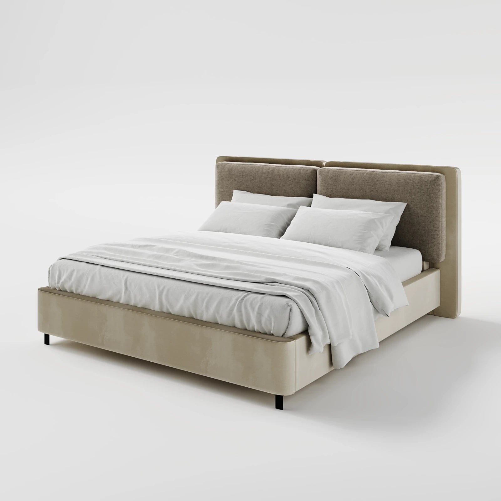Japandi Double Bed image