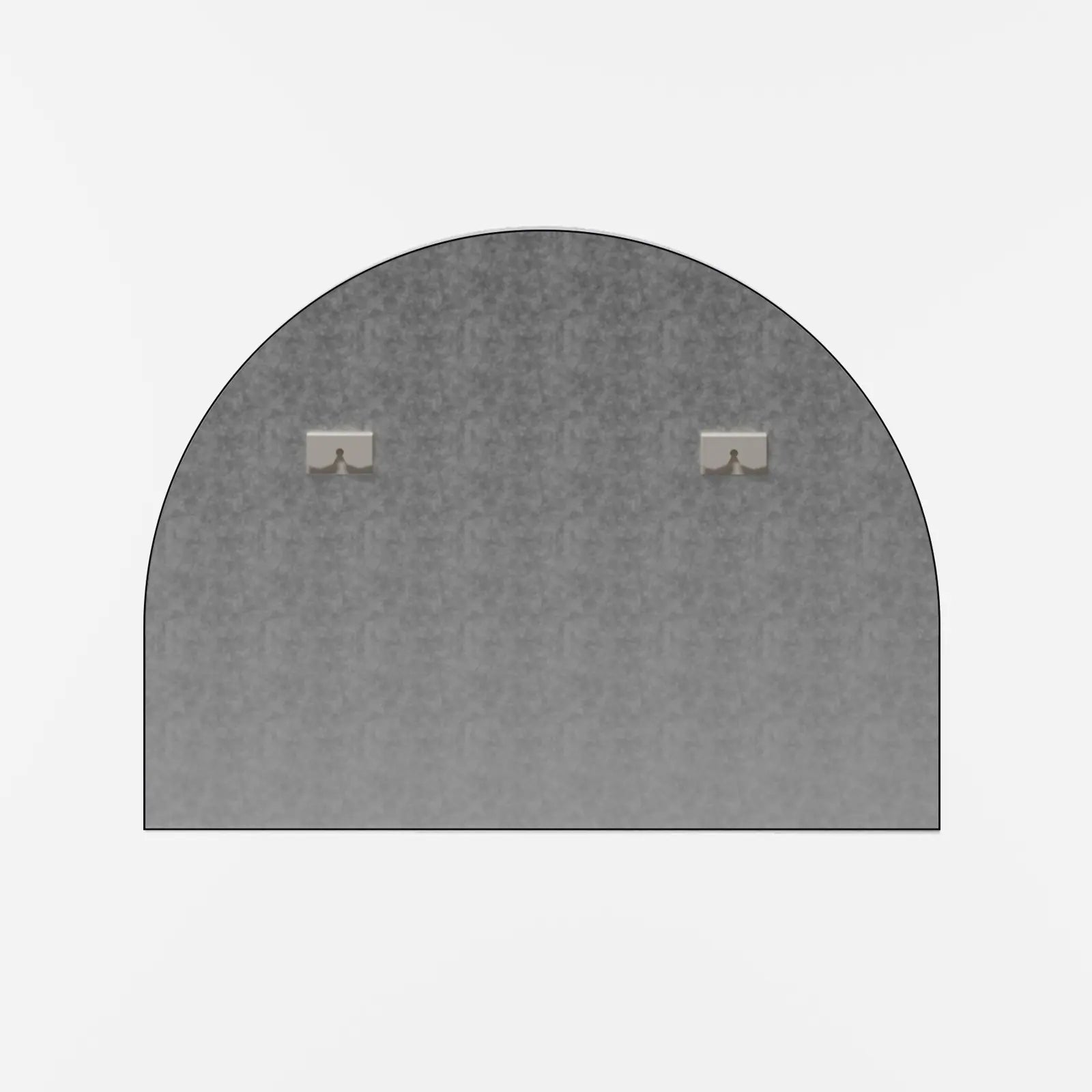 Infinity Black Arched Mirror