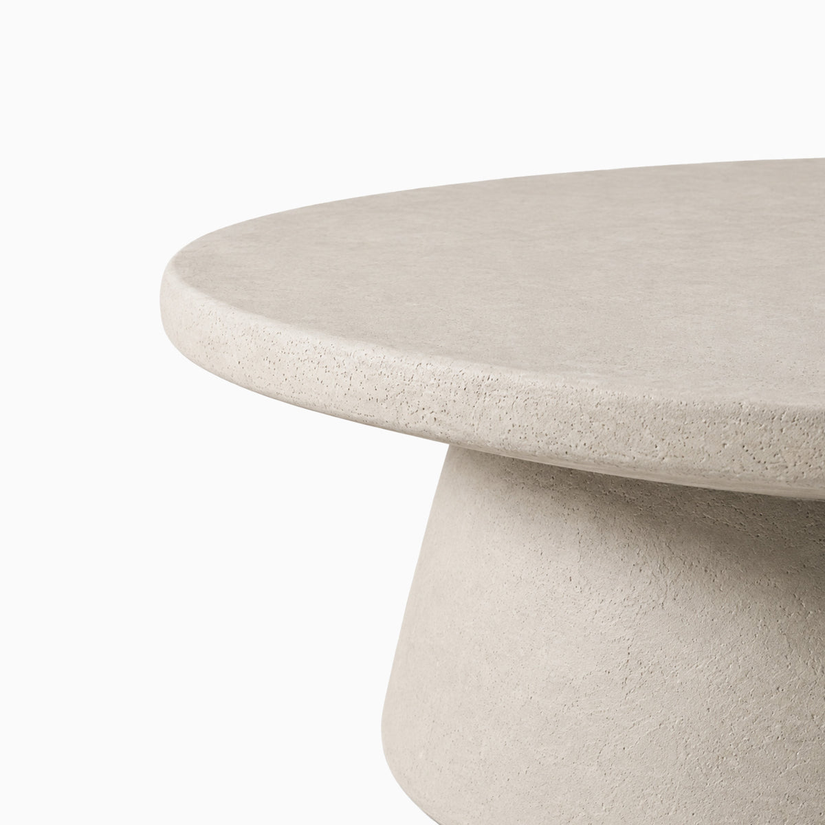 Alice Cream Microconcrete Coffee Table image