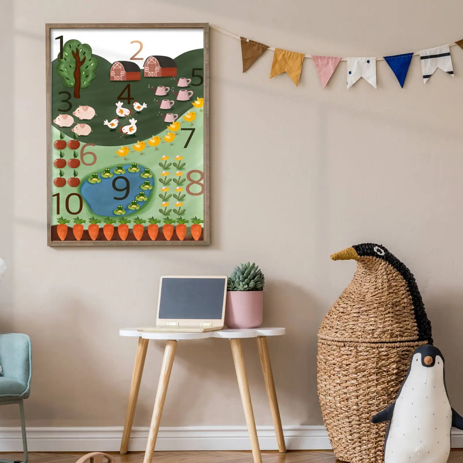 Counting Country Kids Poster