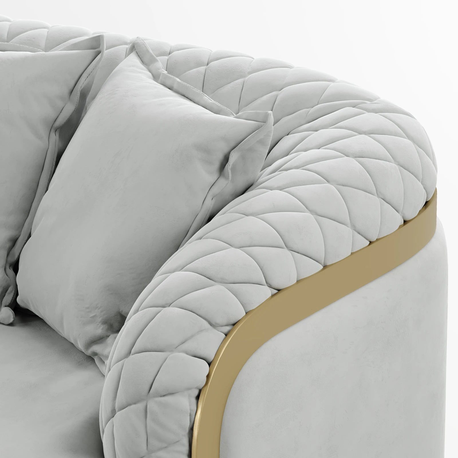 Двухместный прямой диван Allure image