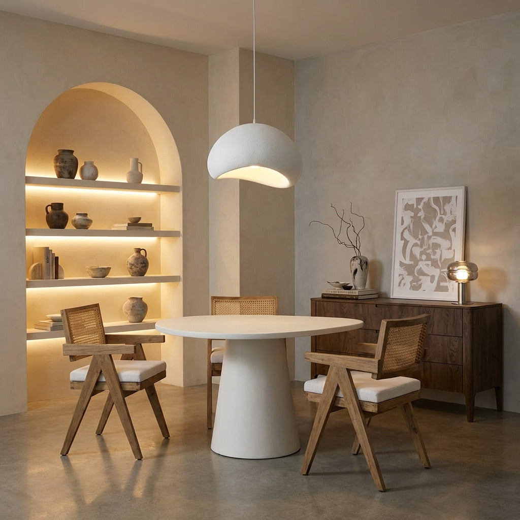 Ollie Concrete Dining Table