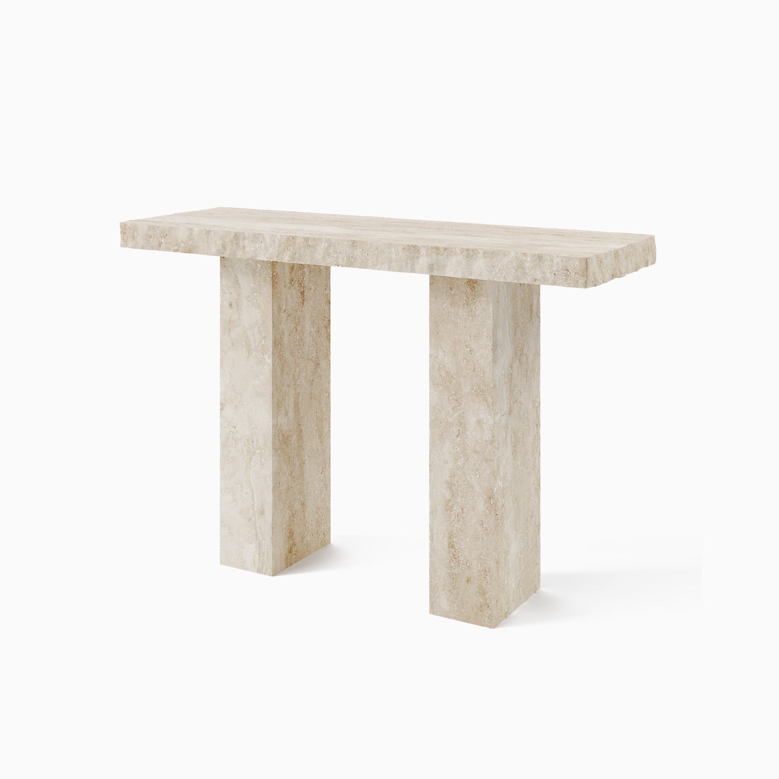Gusto Travertine Console image