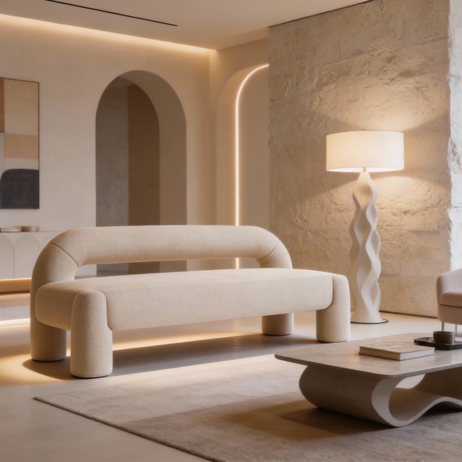 Contour 2-Seater Straight Sofa