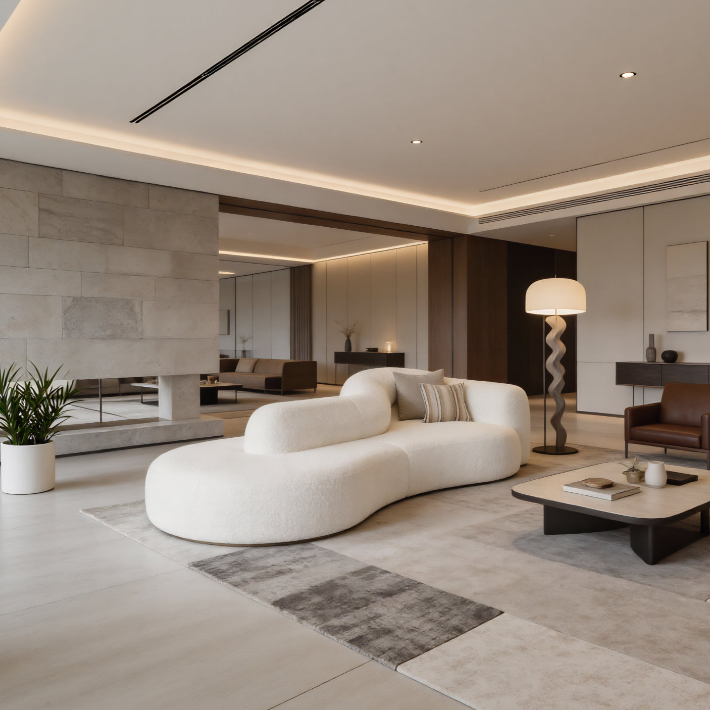 Riva 3-Seater Straight Sofa