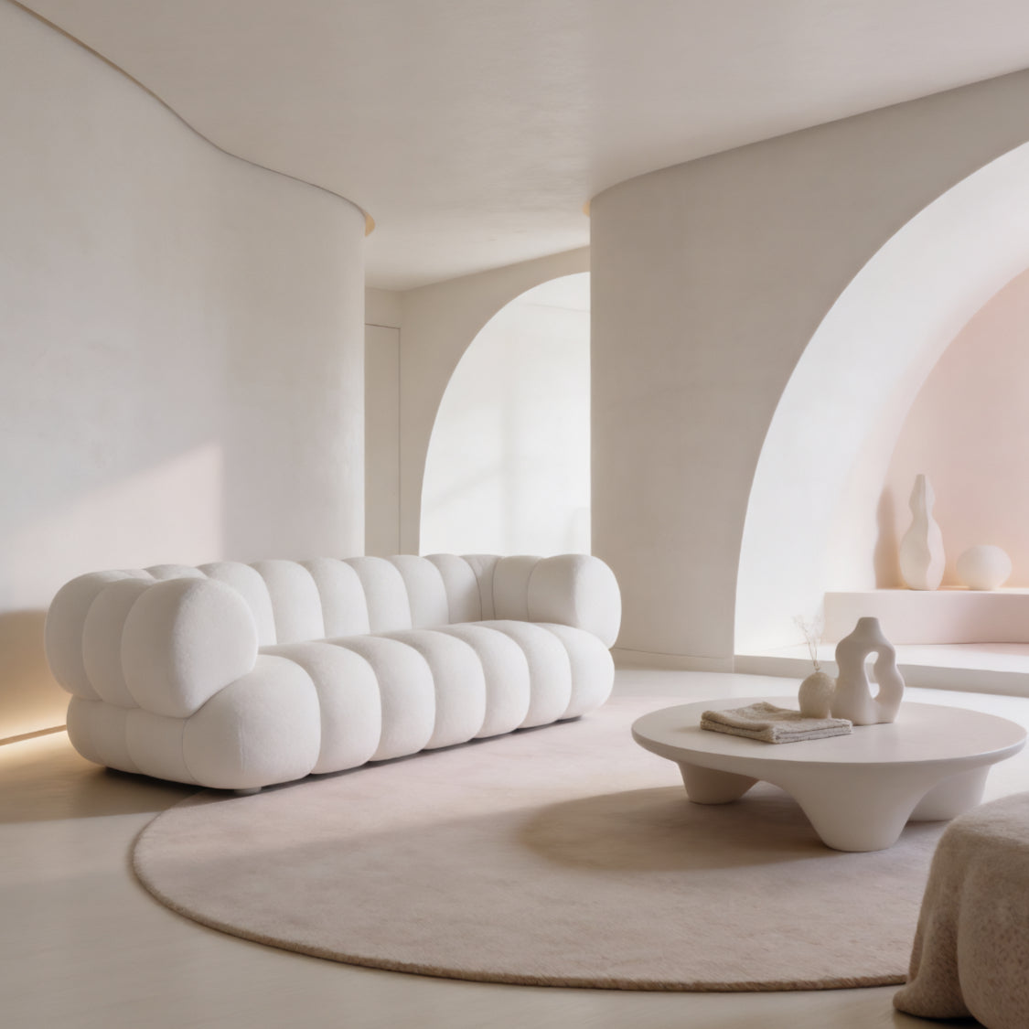 Cuddle 3-Seater Straight Sofa