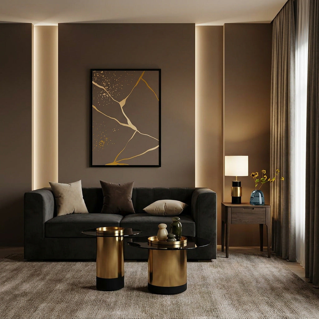 Двухместный прямой диван Grand Luxe