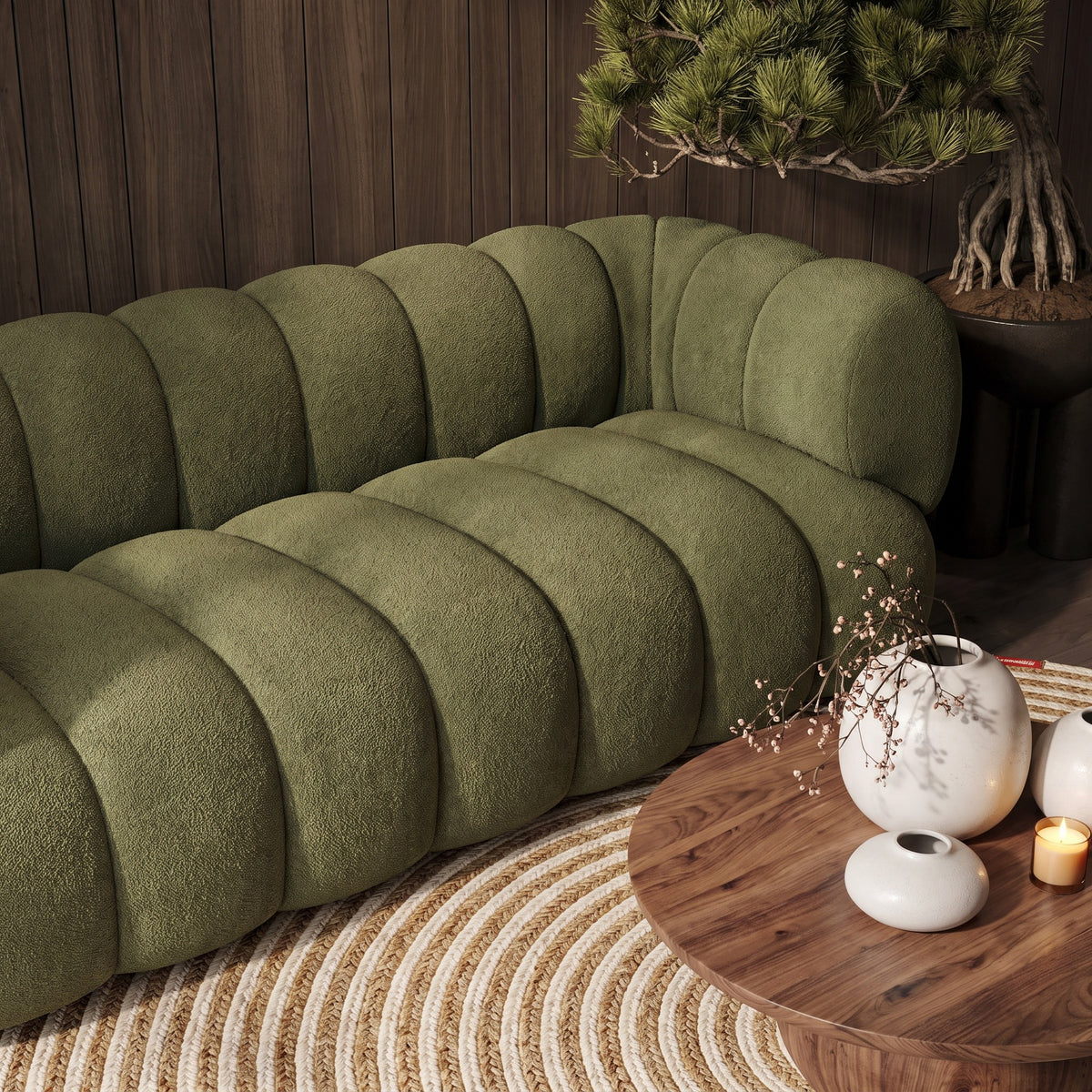 Cuddle 3-Seater Straight Sofa image