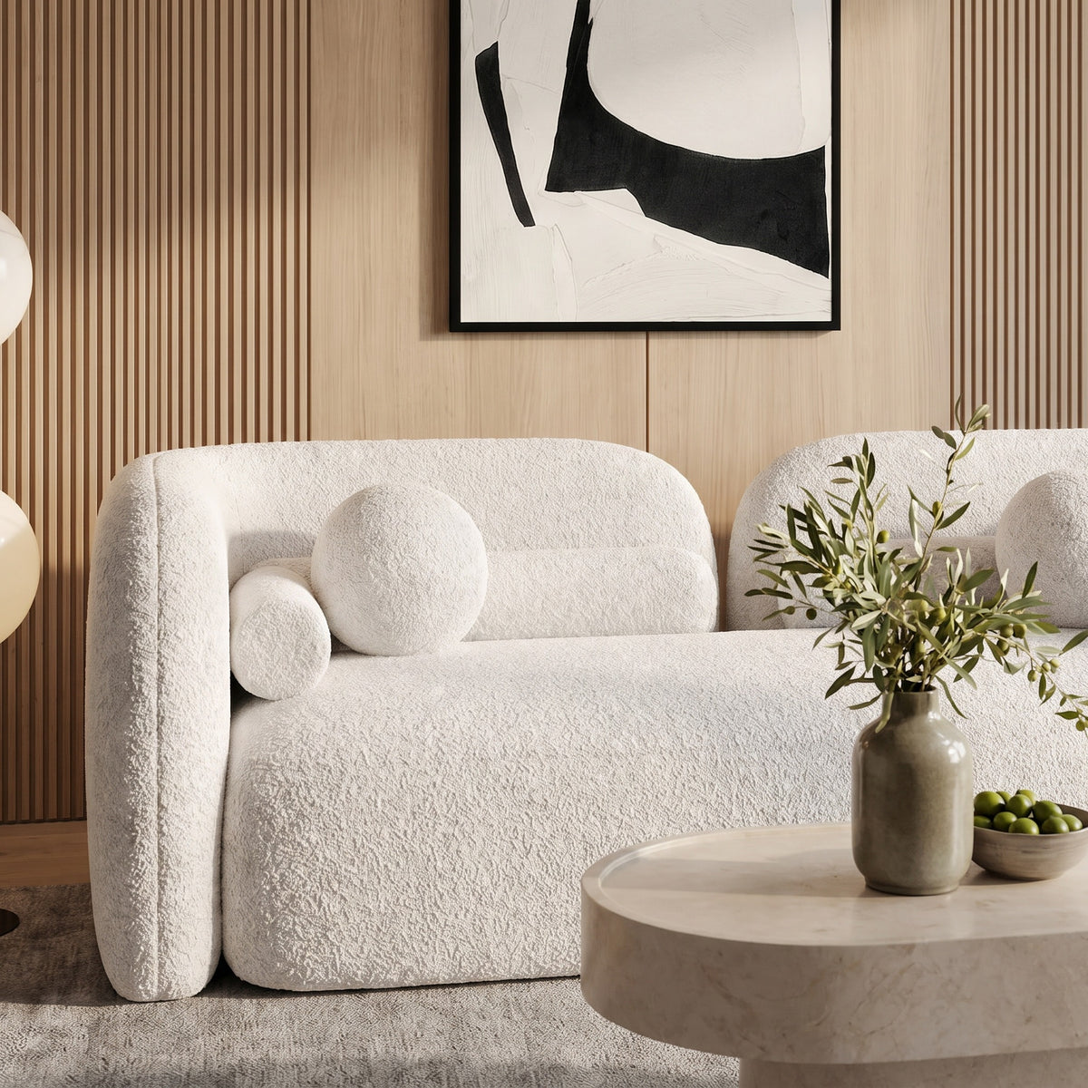 Moonlit 3-Seater Straight Sofa image