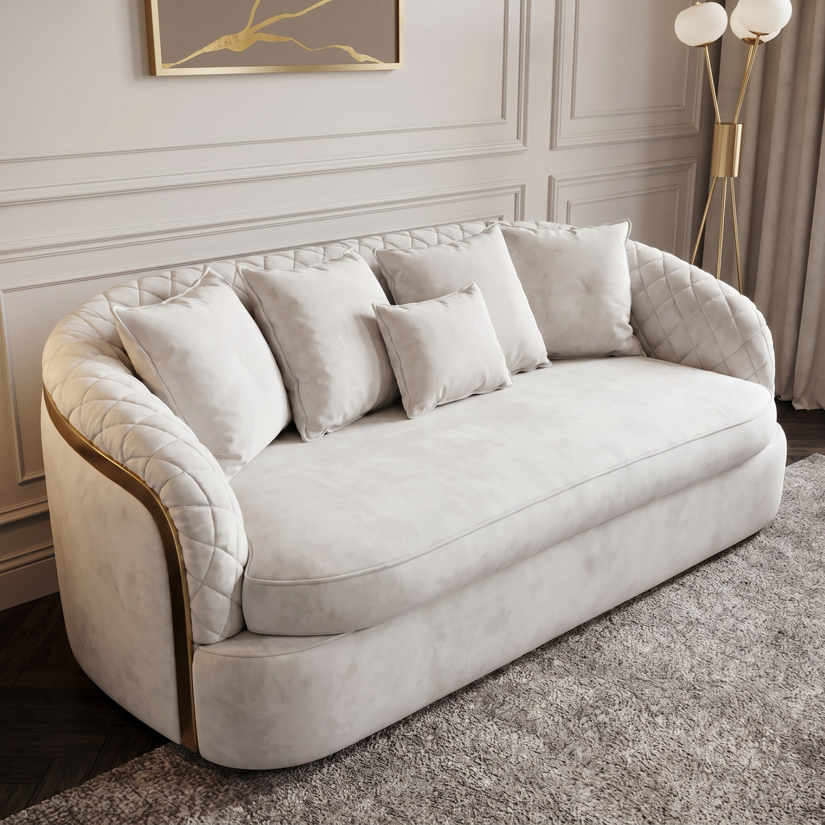 Allure 2-Seater Straight Sofa image