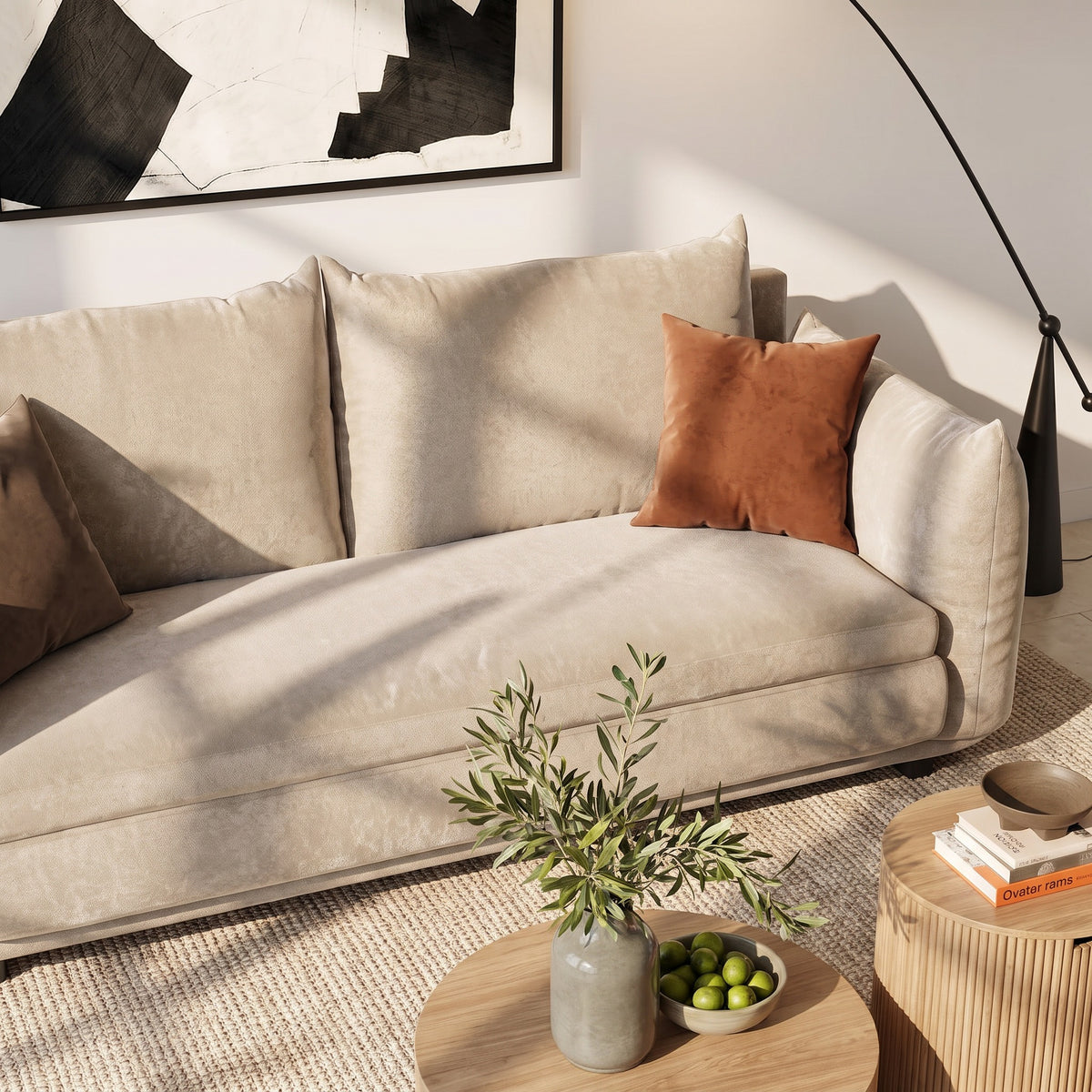 Alba 3-Seater Sofa Bed image