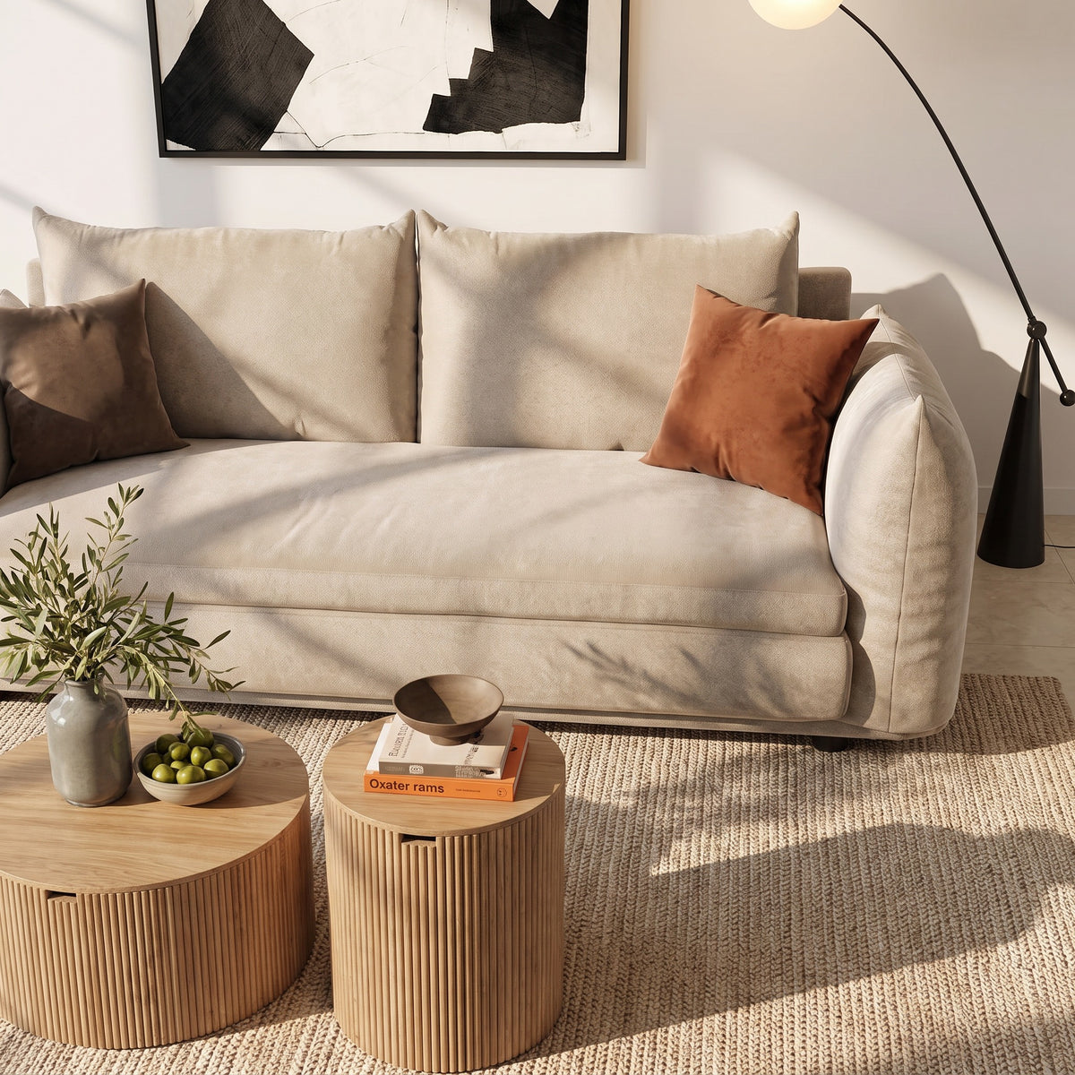 Alba 3-Seater Sofa Bed image