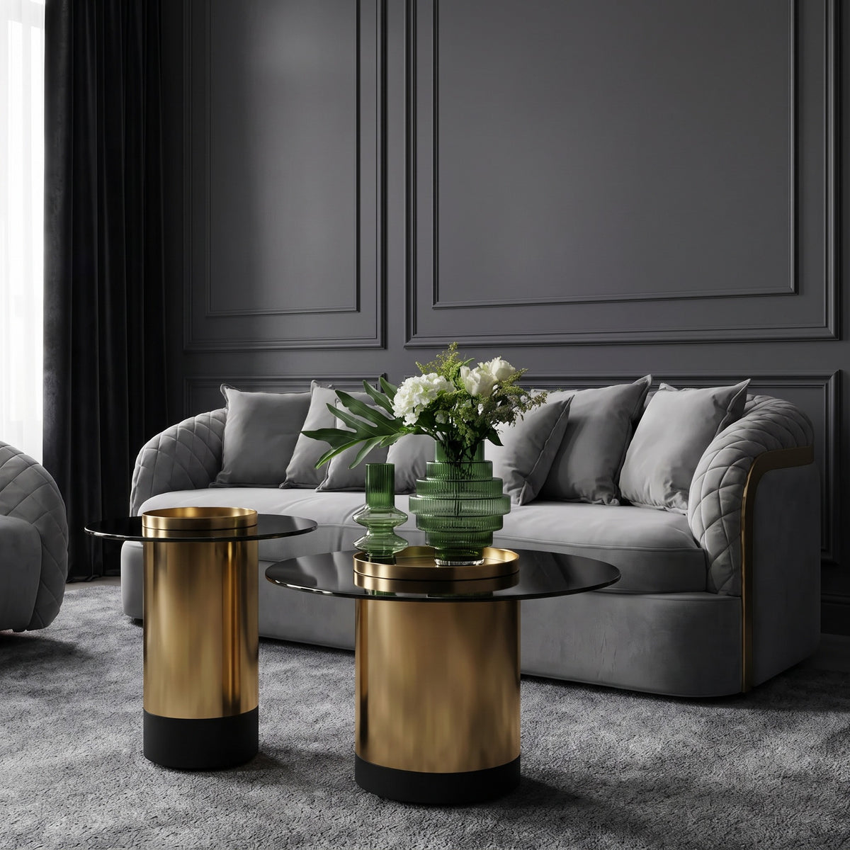 Allure 3-Seater Straight Sofa image