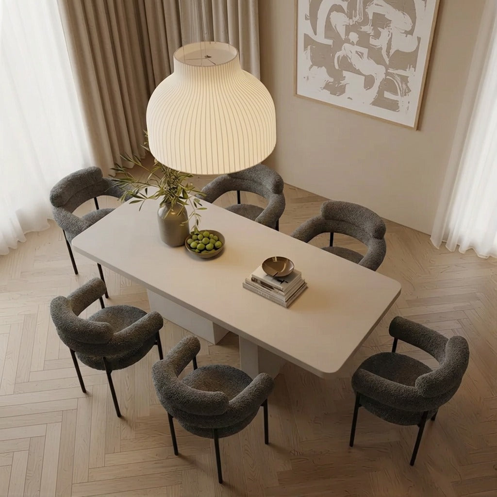 Mallorca Concrete Dining Table image