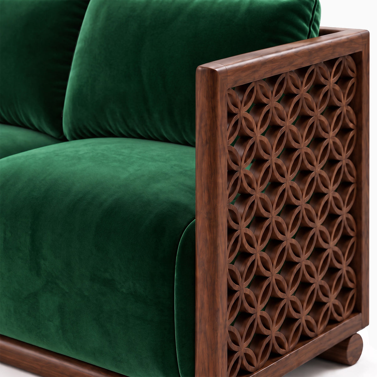Reem 3-Seater Straight Sofa image