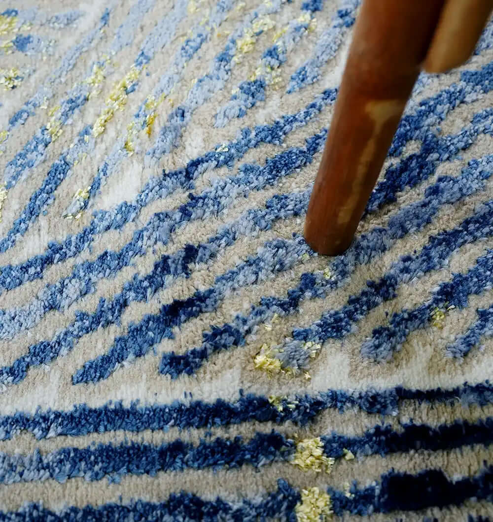 Tidal Lines Turkish Rug image