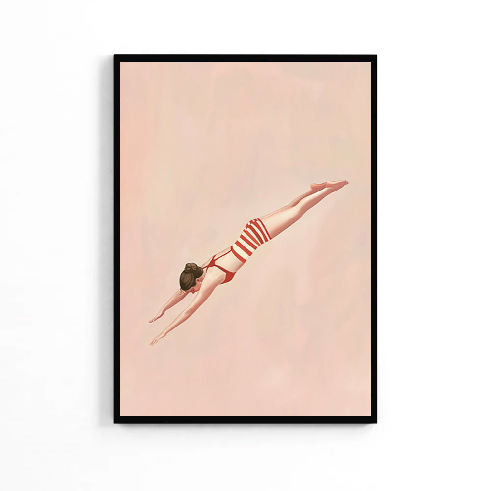 Swimming Time Dive Poster image