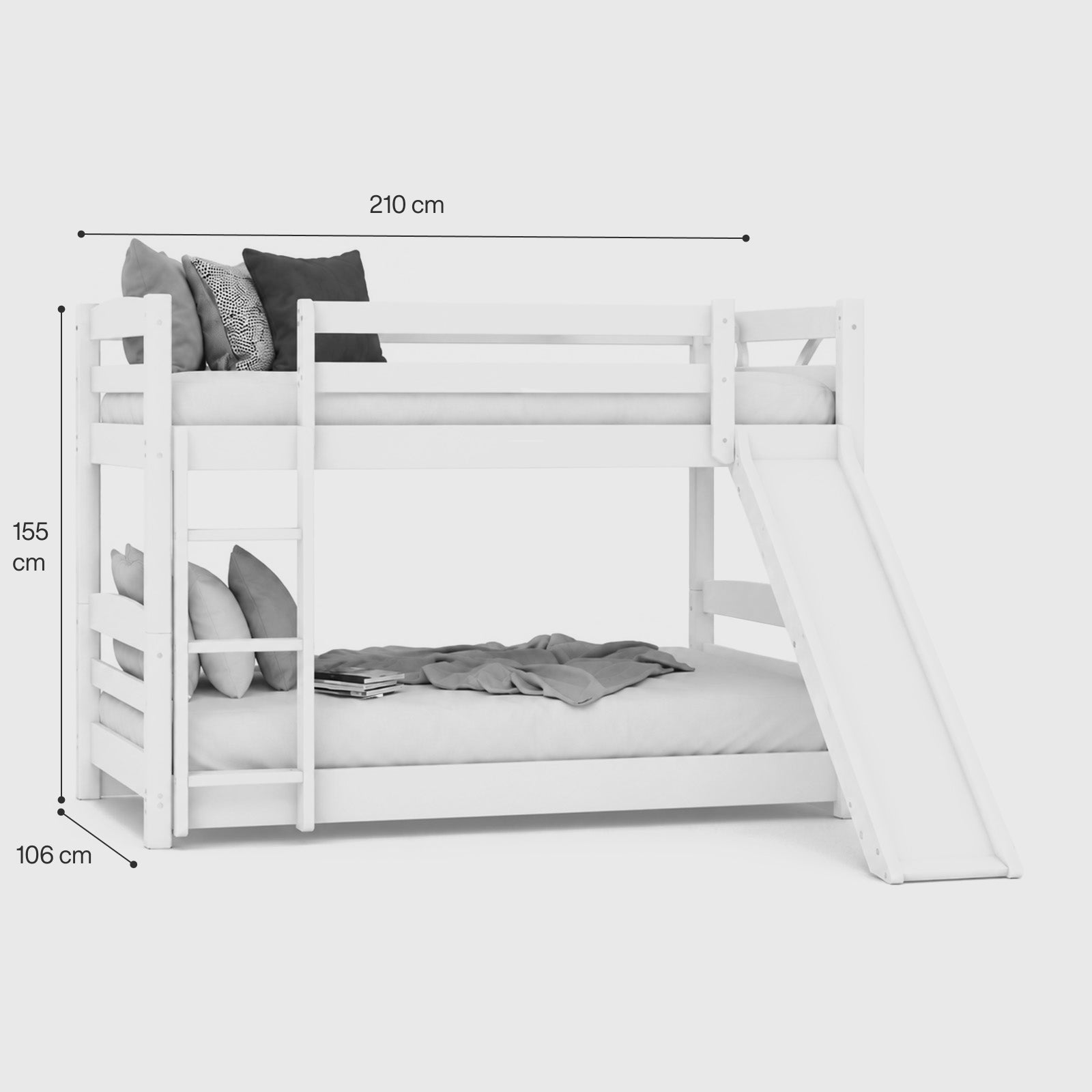 Rowan Bunk Kids Bed image