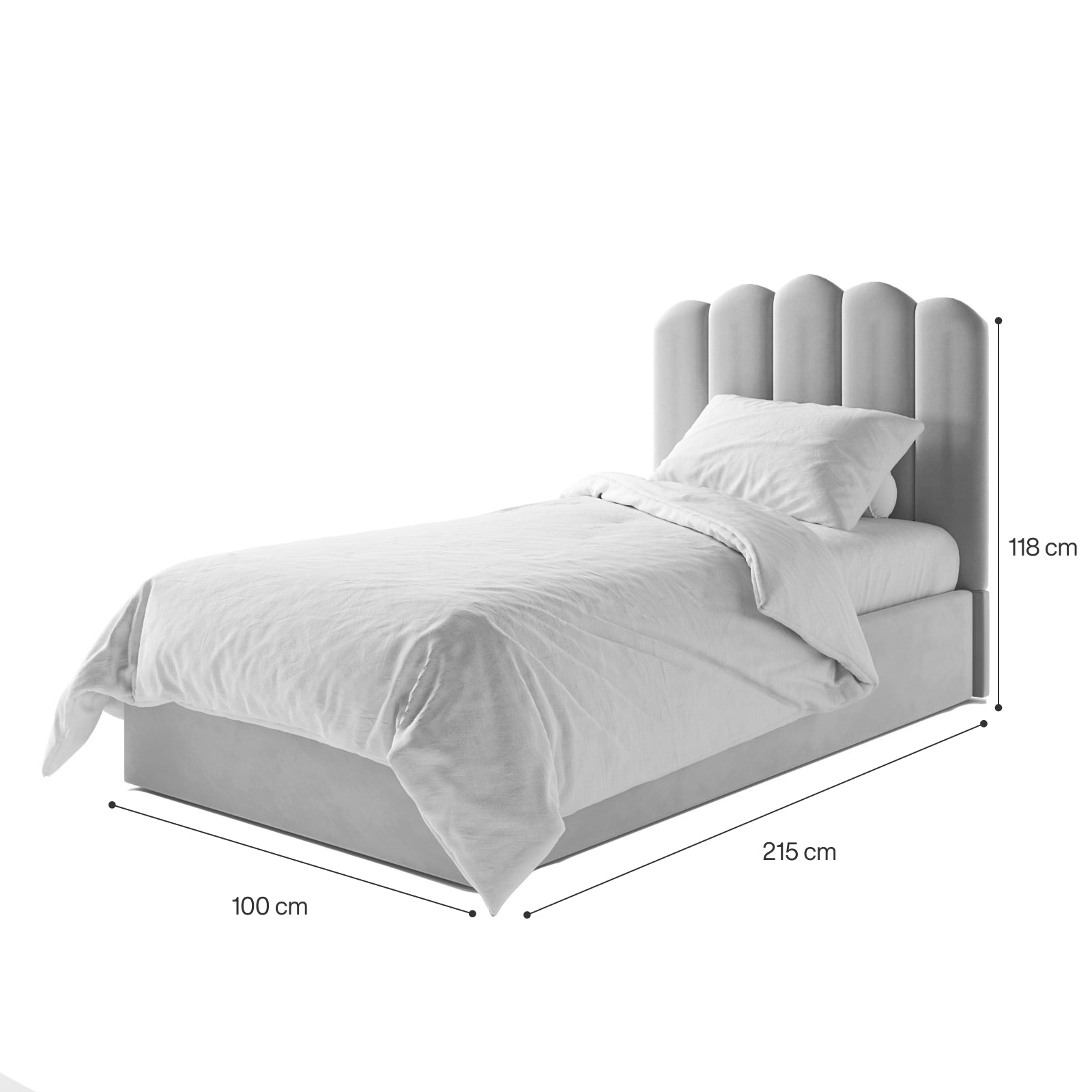 Soft Caramel Basic Size Bed image