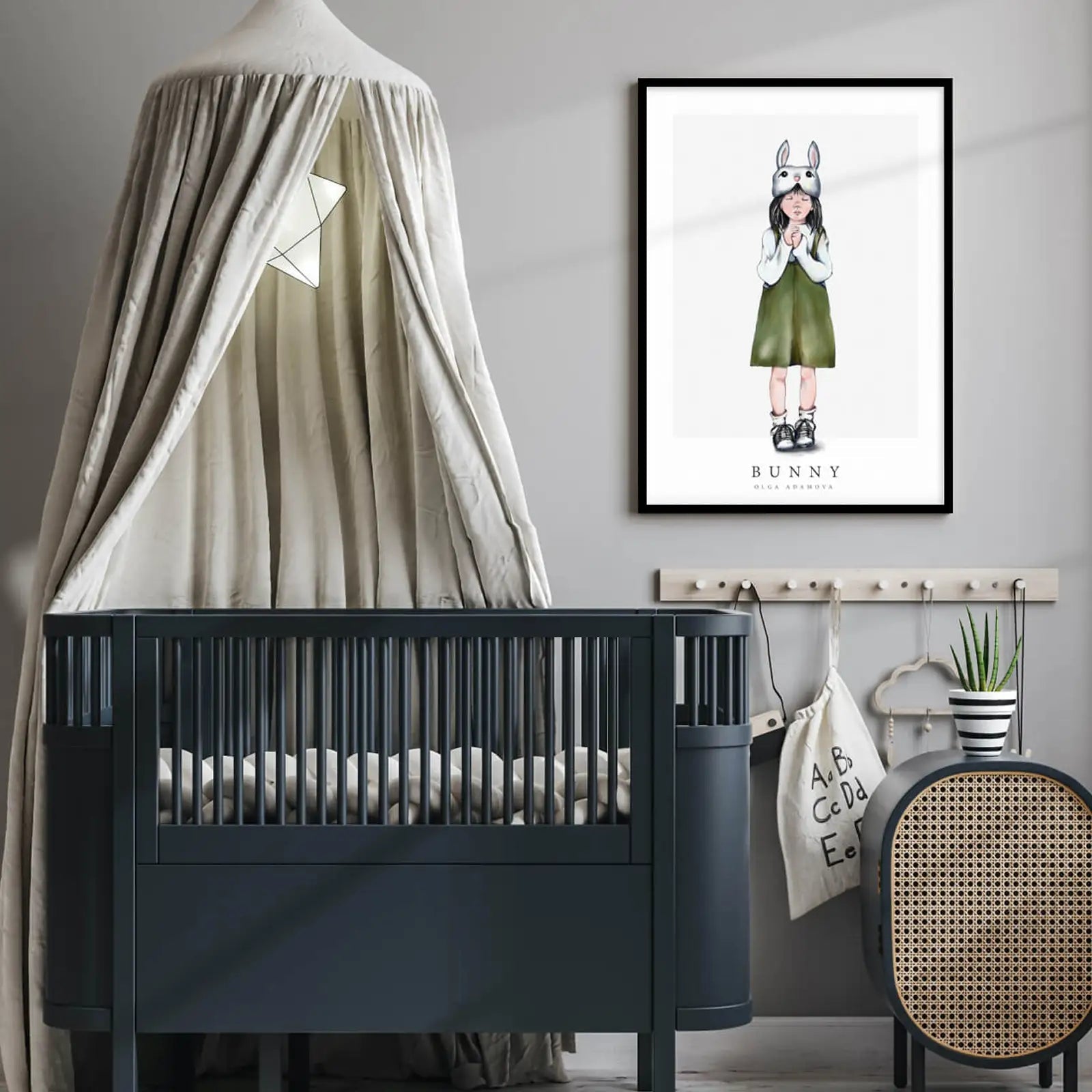 Bunny Girl Kids Poster