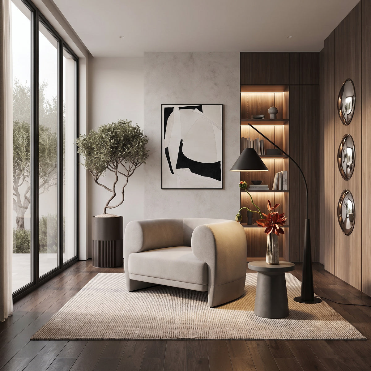 U-Shape Rest Armchair