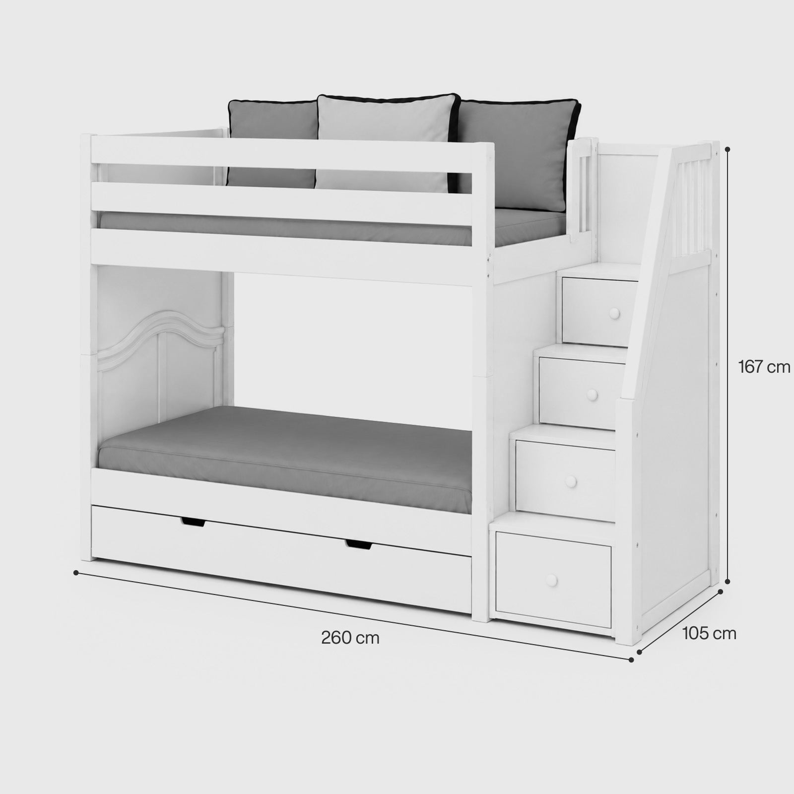 Yuna Bunk Kids Bed image