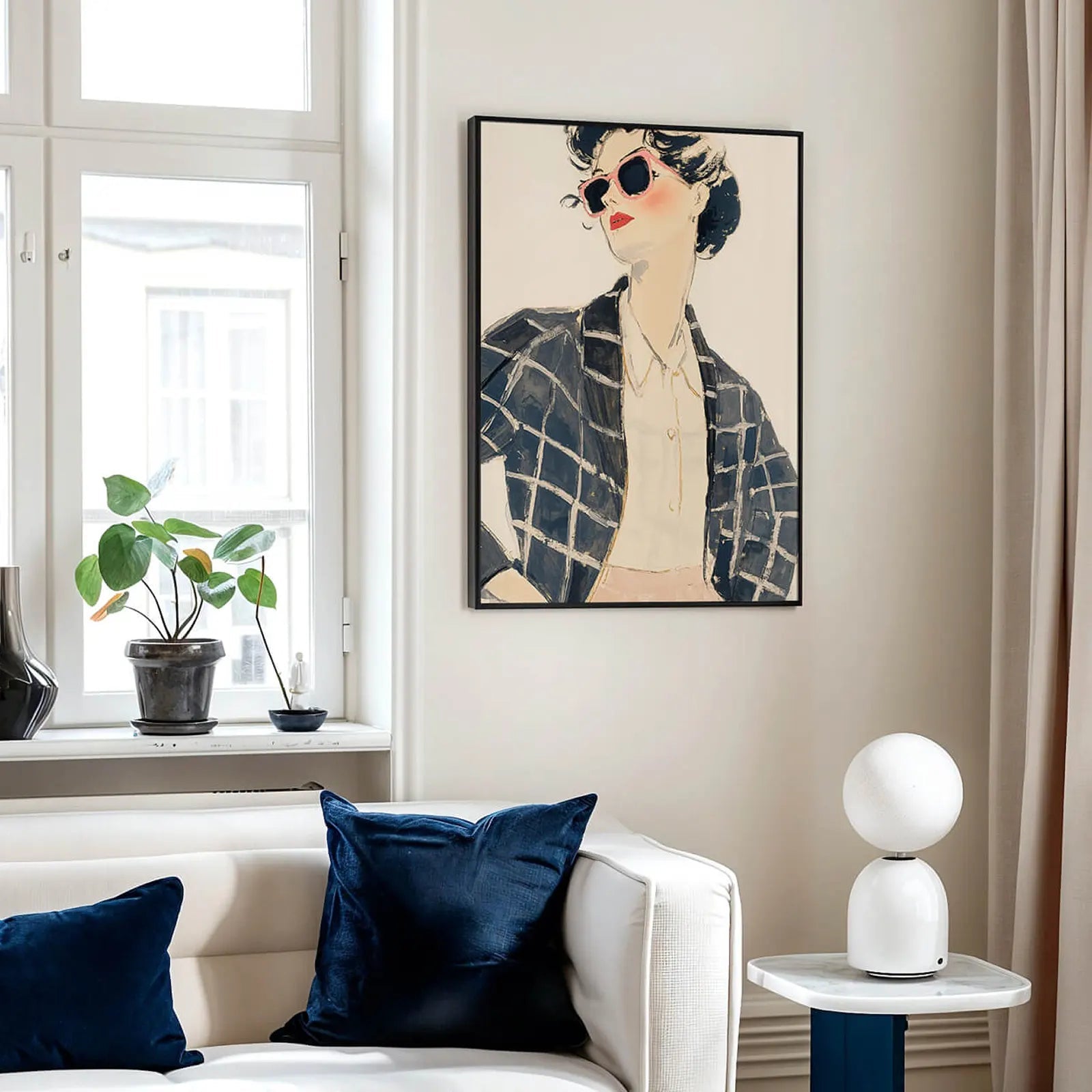 She Is Parisian Girl Poster