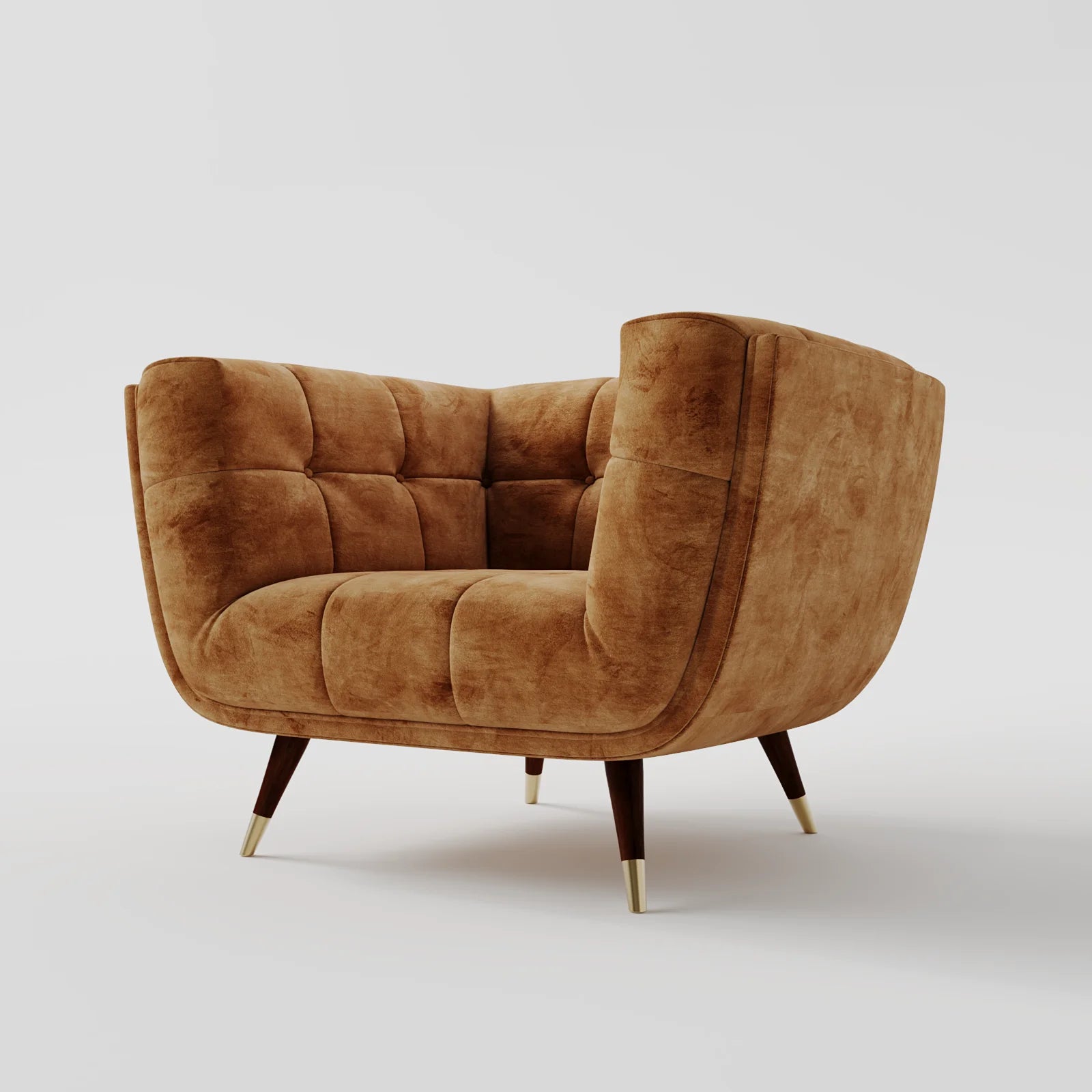 Ember Velvet Armchair 3