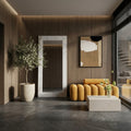 Annabelle Marble Floor Mirror
