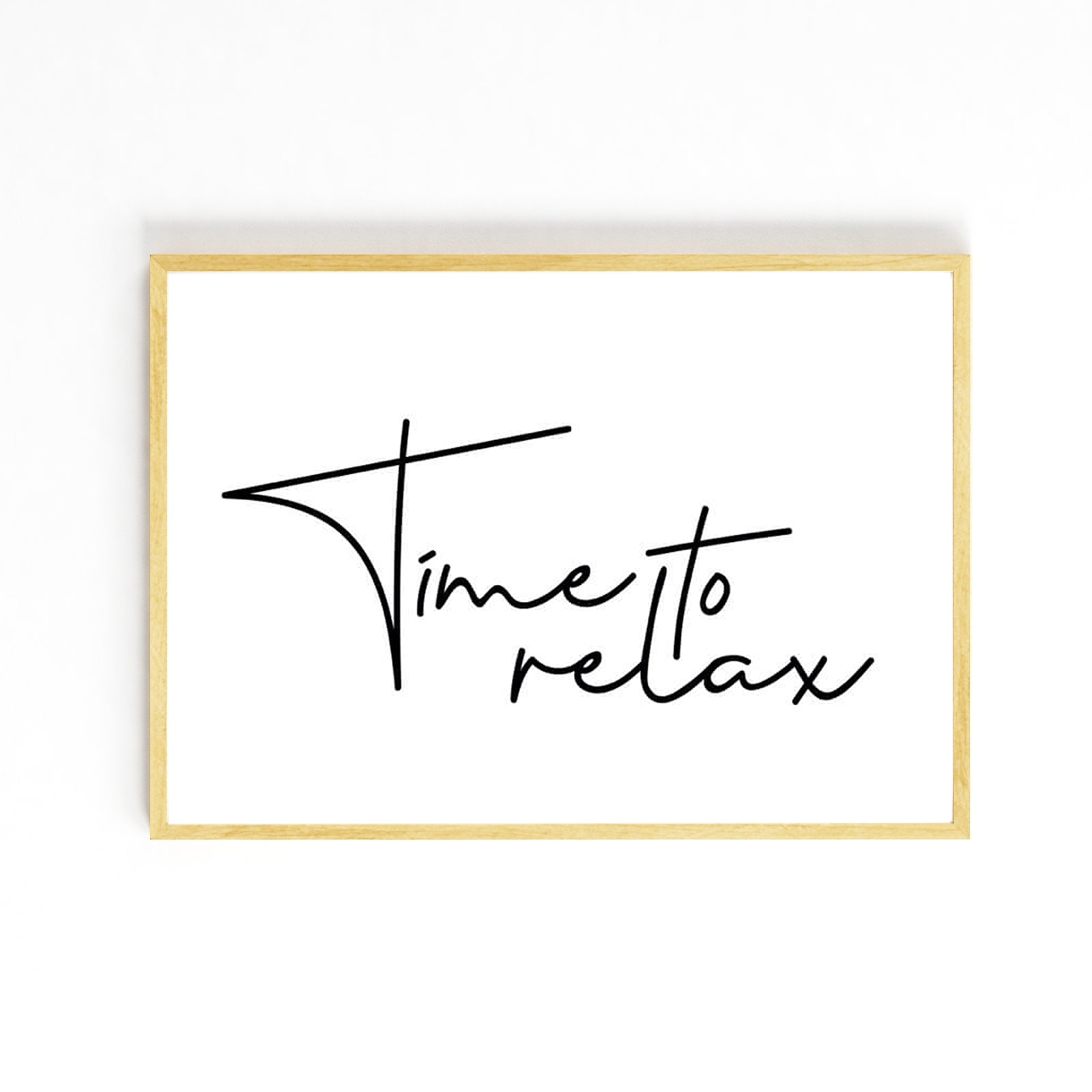 Lettering Time to Poster image