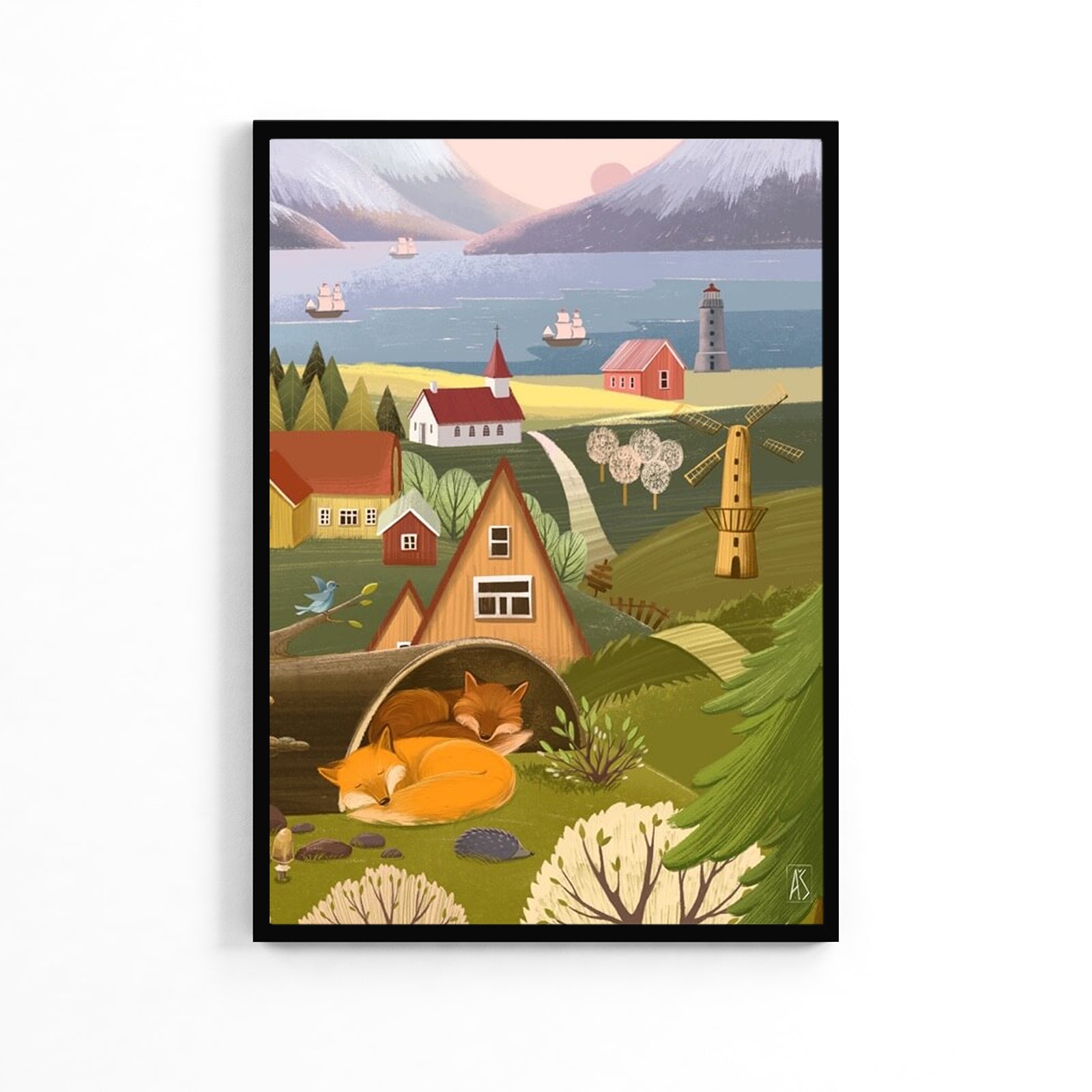 Плакат «Лиственная земля для детей» image