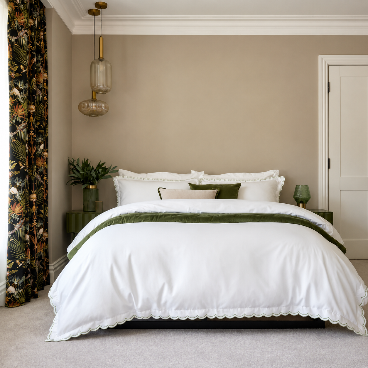 Coral Duvet Set