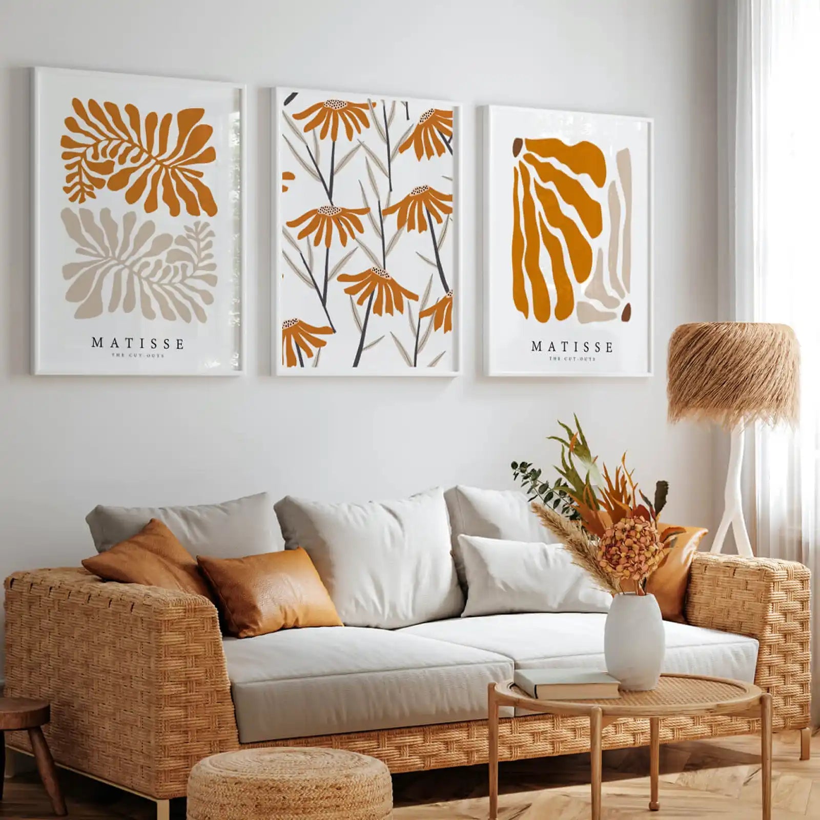 Matisse Orange Mood Poster