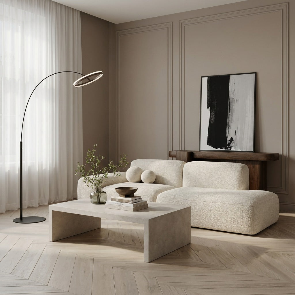 Leire Microconcrete Coffee Table image