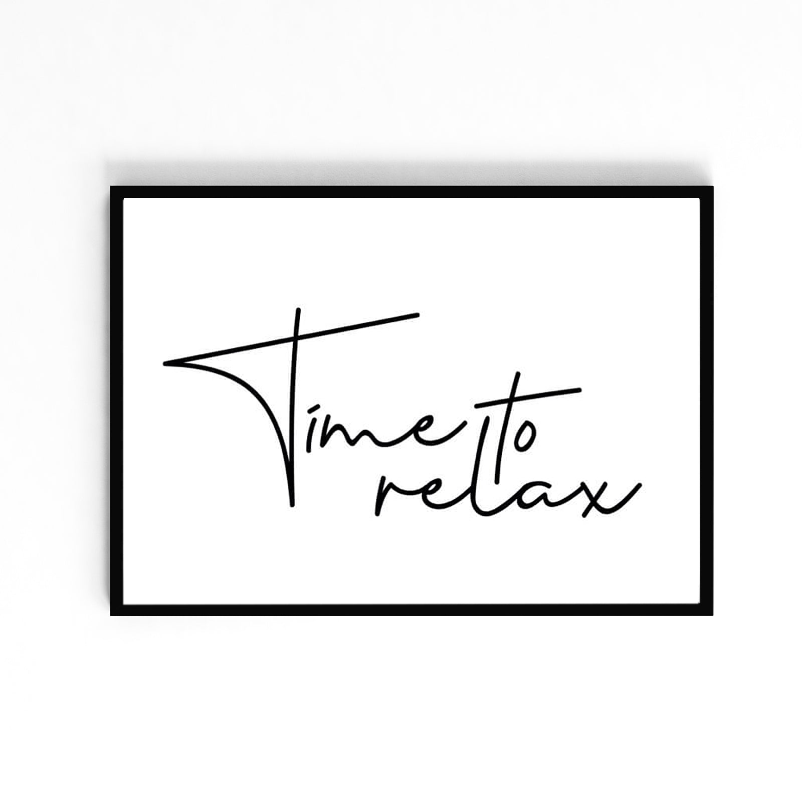 Lettering Time to Poster image