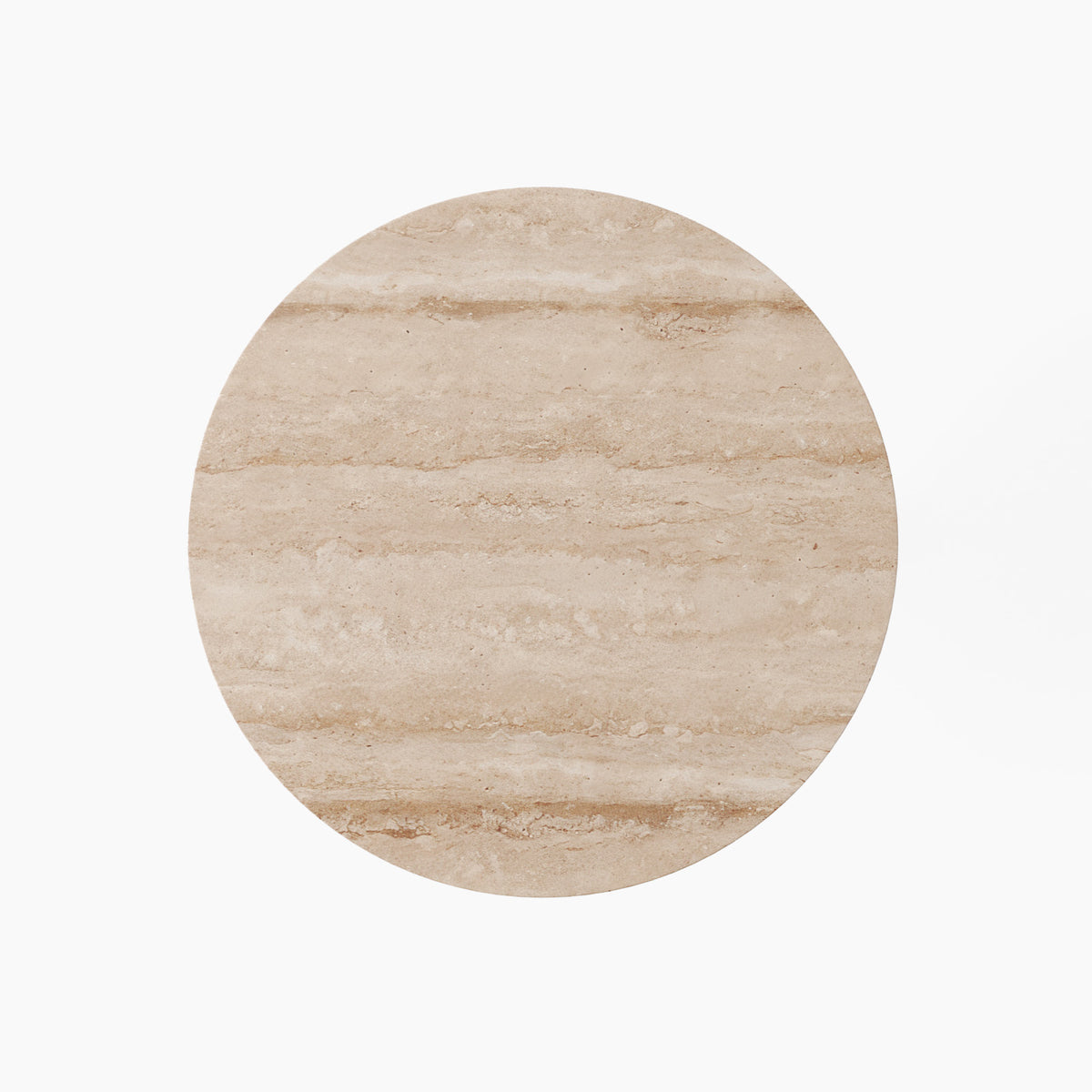 Adelle Cream Travertine Dining Table image