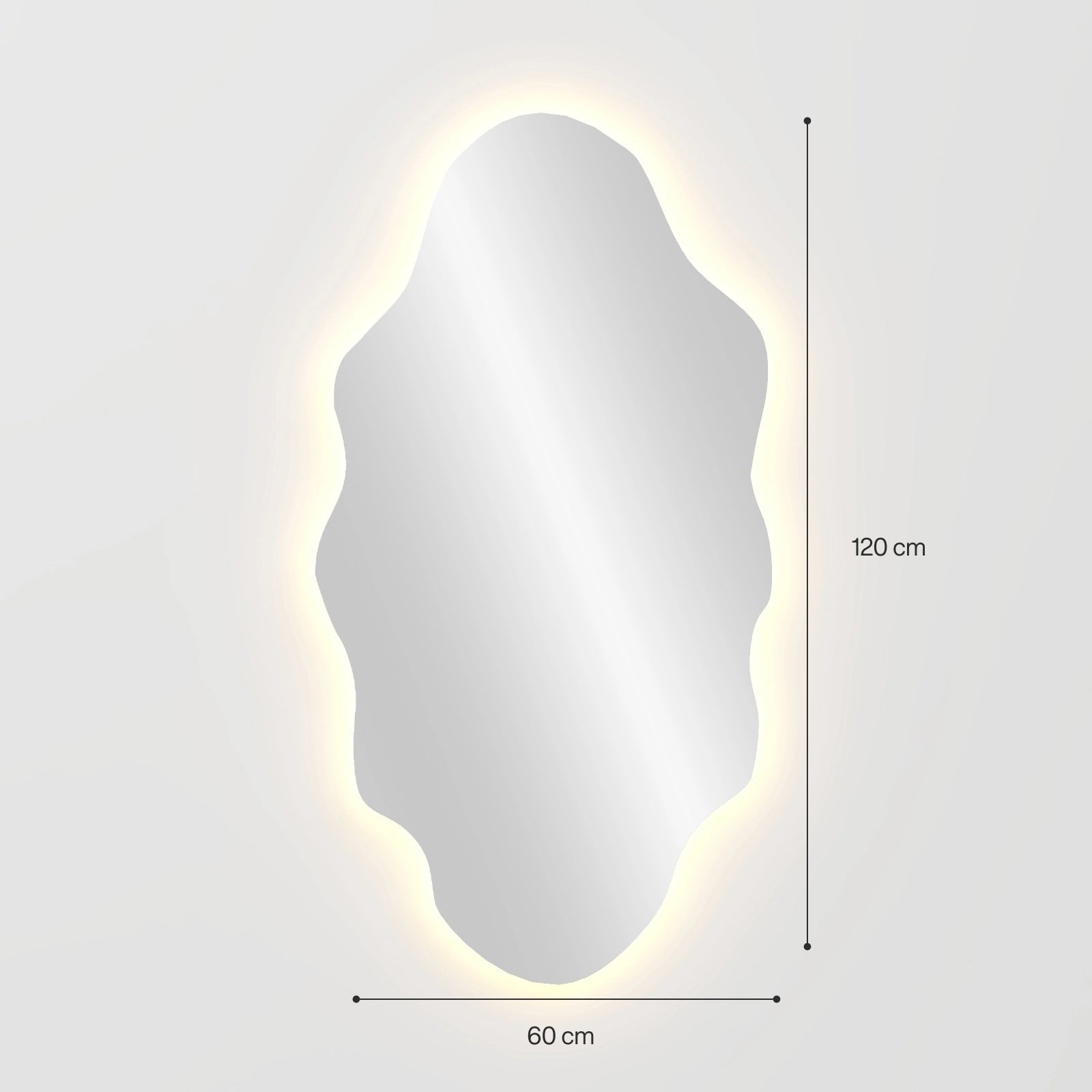 Настенное зеркало Aura image