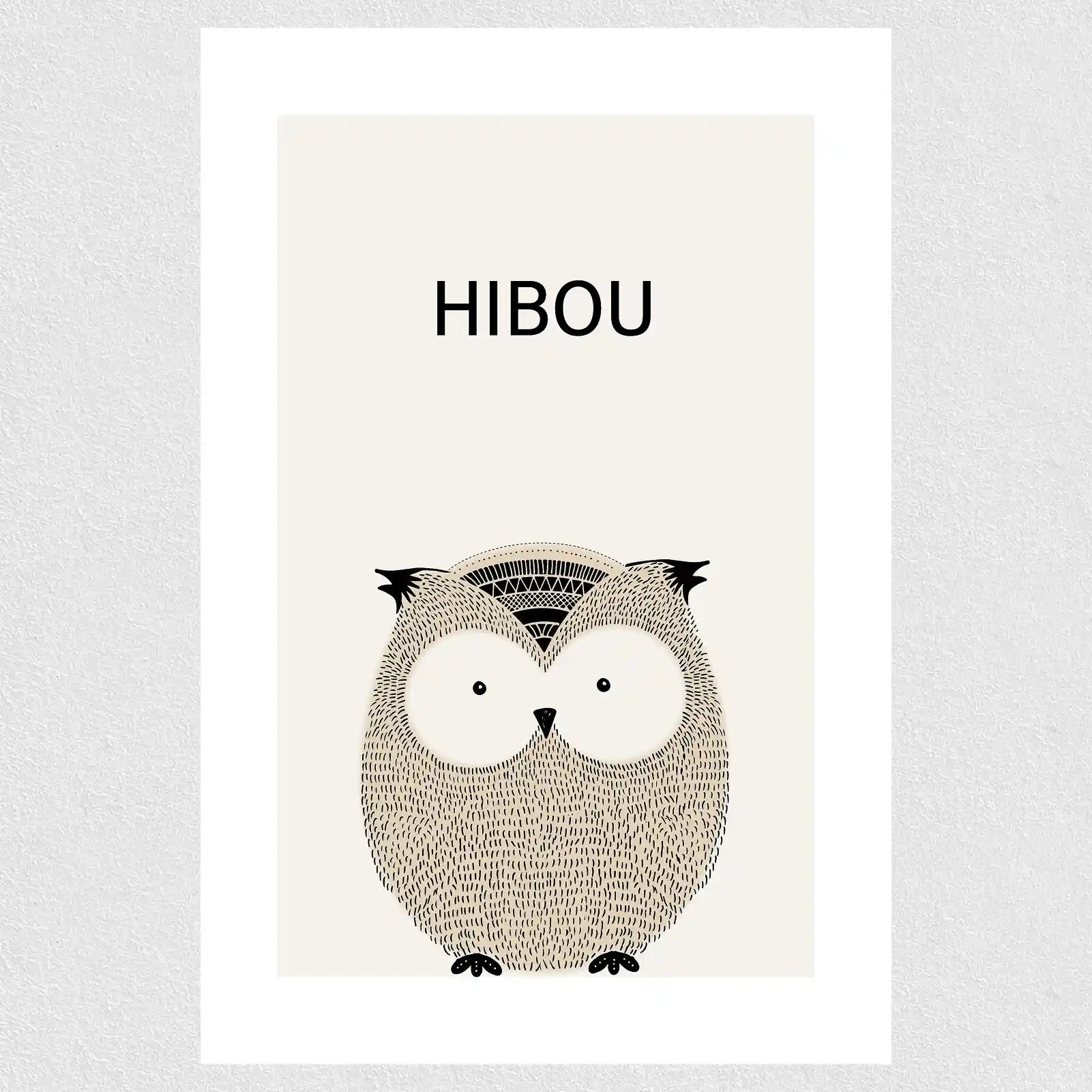 Tiny Owl Kids Poster