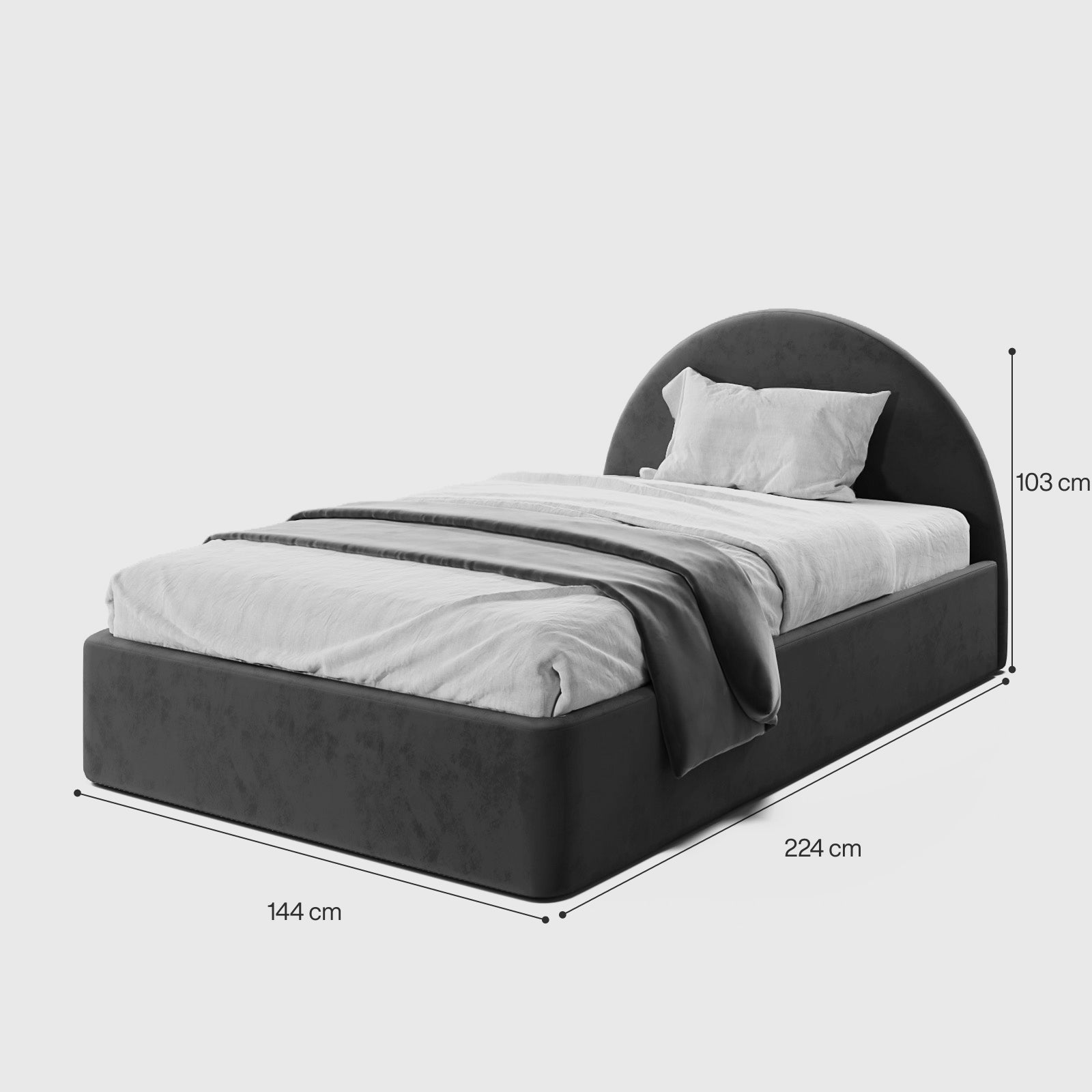 Alba Single Size Bed image