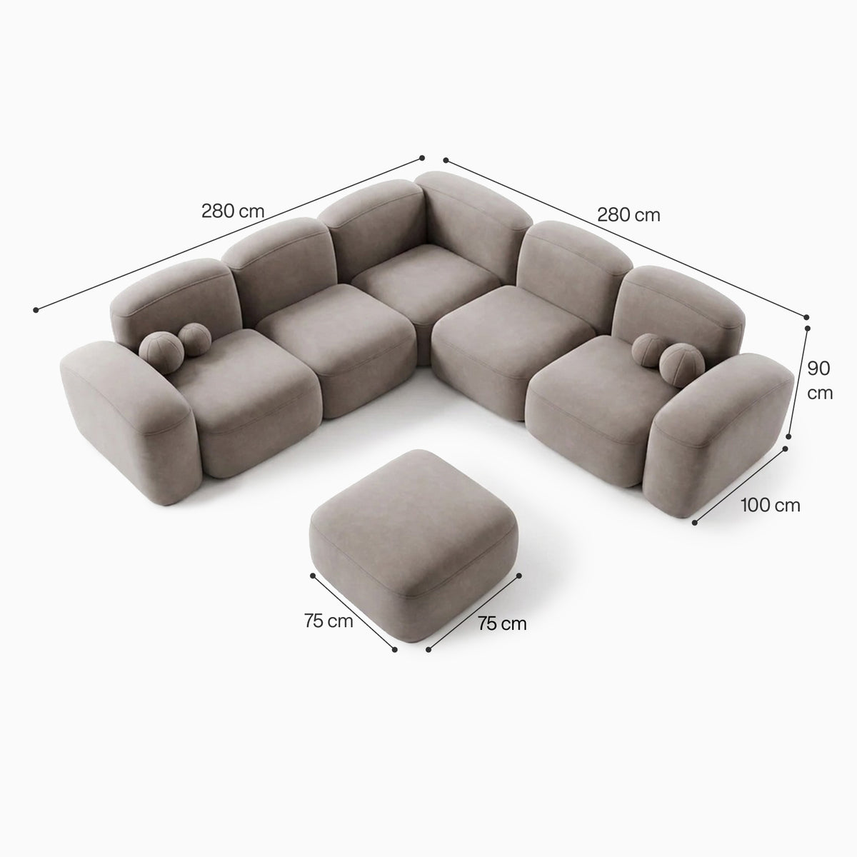 Freedom 5-Seater Modular Sofa image