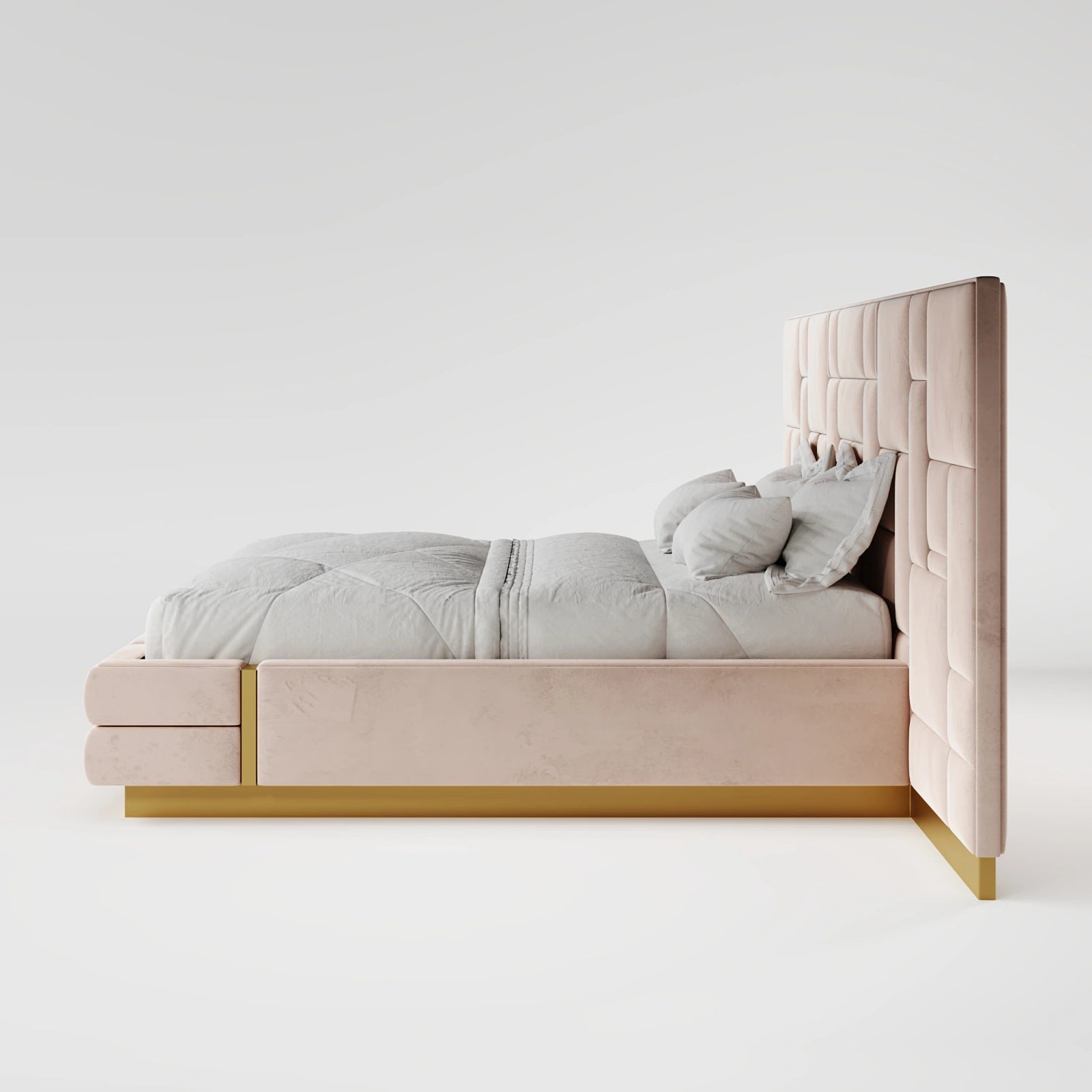 Art Deco King Size Bed