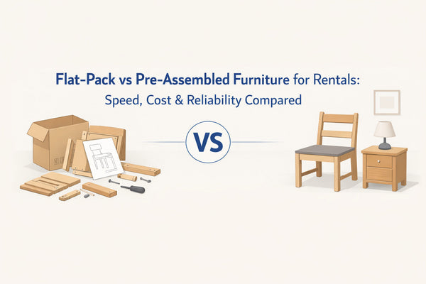 Rental Furniture Guide: Flat-Pack or Pre-Assembled? Speed, Cost ...